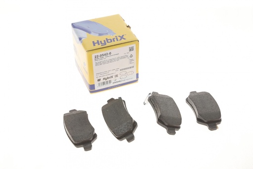 [22-0542-0] Колодки гальмівні (задні) Opel Astra G 98-09/Meriva A/B 03-17/Zafira A 01-05/Kia Venga/Cee'd 10-