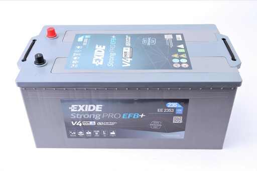 [EE2353] Акумулятор 235Ah-12v Exide Strong PRO EFB (518х279х240),полярність зворотна (3),EN1200