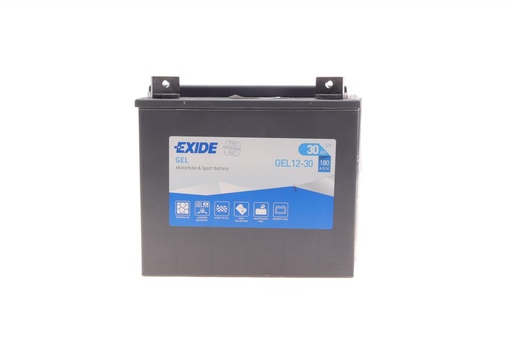 [GEL12-30] Акумулятор   30Ah-12v Exide GEL (197х132х186),L,EN180 гелевий