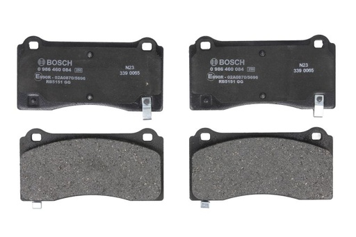 [0 986 460 084] Колодки тормозные (передние) Tesla Model 3 18- (с датчиком)