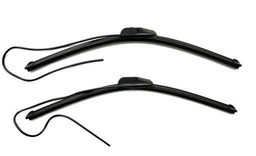 [27E28] Комплект щеток стеклоочистителя (бескаркасные, с распылителем, 600мм + 600мм) Renault Master II / Opel Movano 1998-2010