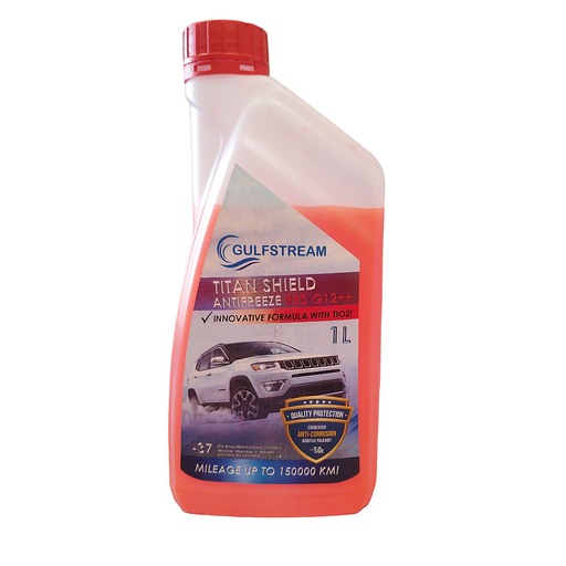 [ANTIFREEZE RED G12 1L] Антифриз красный TITAN SHIELD G12 -40°C 1л.