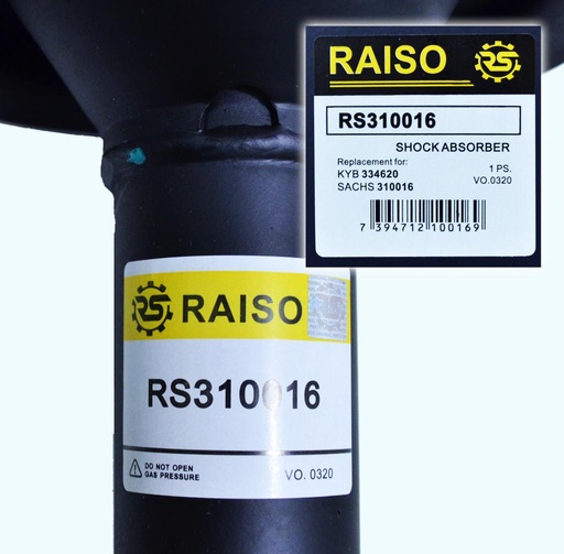 [RS310016] Амортизатор передний Vito (638) 96-03 (газ.)