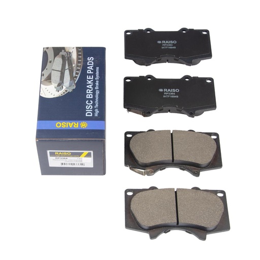 [RP3364] Колодки гальмівні диск. перед. Land Cruiser/Hilux VII/Lexus GX/Pajero 01-