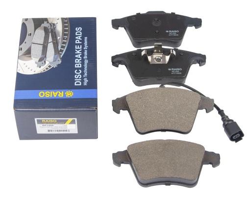 [RP1555] Колодки тормозные диск. передние VW T5 (с датчиком) 03-