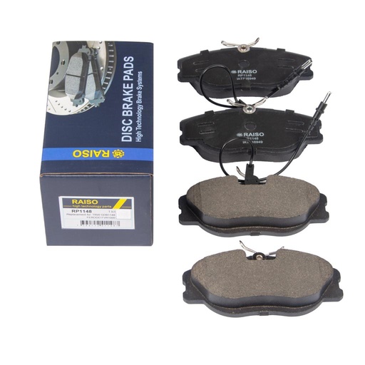 [RP1148] Колодки тормозные диск. перед. Jumpy/Scudo/Expert (с датчиками) 96-
