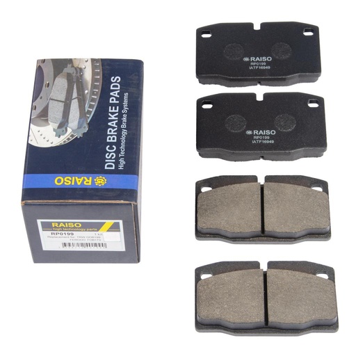 [RP0199] Колодки тормозные диск. перед. Vectra A/Kadett E/Omega A 82-94