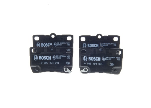 [0 986 494 891] Колодки гальмівні (задні) Lexus GS/IS II/IS C 05-