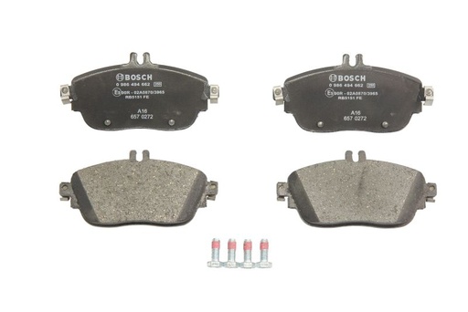[0 986 494 662] Колодки тормозные (передние) MB A-class (W176)/B-class (W242/W246)/GLA-class (X156) 11-