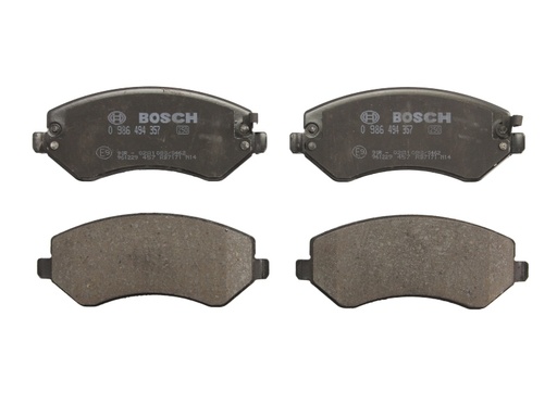 [0 986 494 357] Колодки гальмівні (передні) Chrysler Voyager/Jeep Cherokee/Dodge Caravan 00-08
