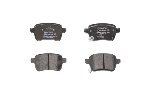 [0 986 494 802] Колодки тормозные (задние) Fiat 500L 13-/Tipo 15-