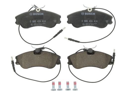 [0 986 424 414] Колодки гальмівні (передні) Citroen Berlingo 96-11/Xsara/Peugeot 306 93-05/Partner 96-15 (+датчики)