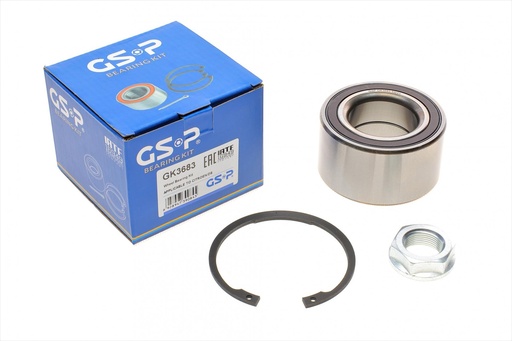 [GK3683] Підшипник маточини (передньої) Citroen C4/C5/C6 05-/Peugeot 407/607/308/508 04-(+ABS) (45x83x44)