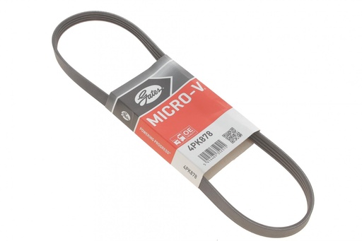 [4 PK 878] Ремінь генератора Mazda 323 1.3-1.8 -93/Hyundai Elantra 2.0 00-06/Toyota Camry 3.0 96-06
