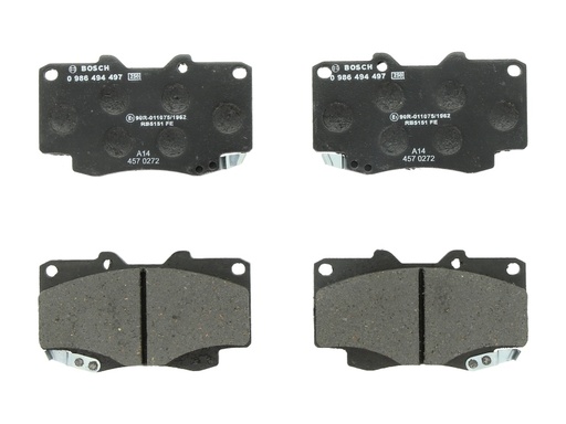 [0 986 494 497] Колодки тормозные (передние) Toyota Hilux 97-15