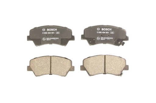[0 986 494 691] Колодки гальмівні (передні) Hyundai Elantra 10-/ i30 11-/ Kia Ceed/Cerato 12- R15
