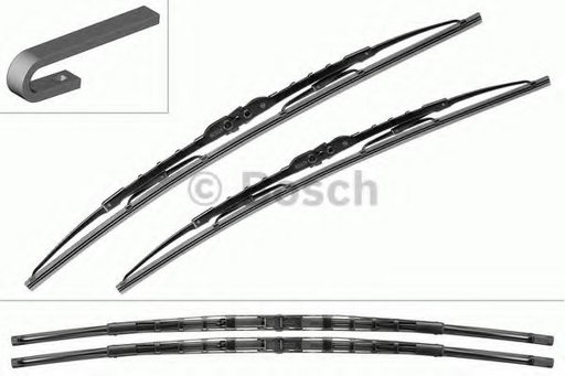 [3 397 001 532] Щітки склоочисника (700/700mm) VW Sharan 95-10 замынено на 3 397 007 565