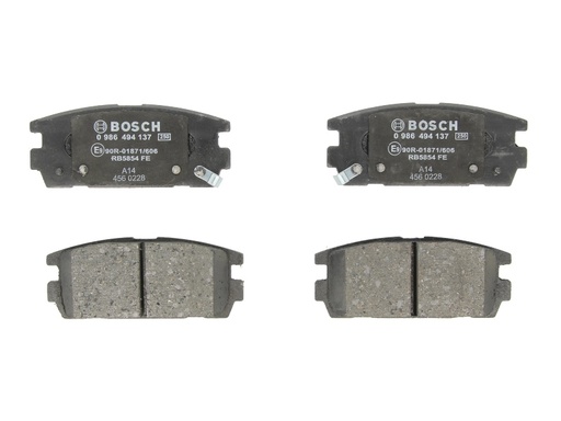 [0 986 494 137] Колодки гальмівні (задні) Hyundai Terracan 01-06