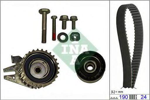 [530 0624 10] Комплект ремня ГРМ OPEL ASTRA H 1.9 CDTI 06/04-10/10