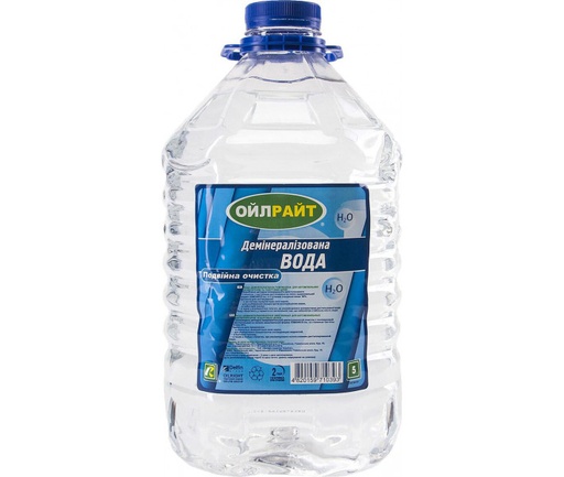 [5513] Вода дистиллированная OIL RIGHT (Канистра 5л)