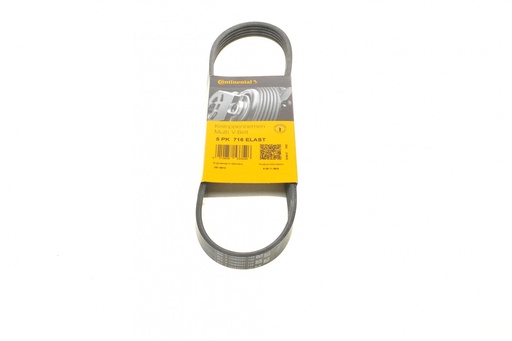 [5PK716ELAST] Ремень поликлиновой 5 PK 716 ELAST