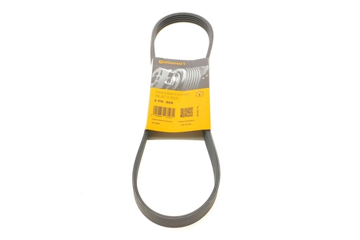 [5 PK 869] Ремень ручейковый Daewoo Lanos 1.3 97-/Subaru Forester/Impreza/Legacy 1.5-2.5 AWD 03-