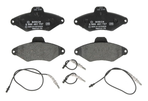 [0 986 461 757] Колодки гальмівні (передні) Citroen Xantia 93-03 (+ датчики)