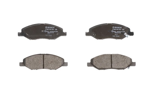 [0 986 494 867] Колодки гальмівні (передні) Nissan Micra II/III/Note/Tiida 04-13