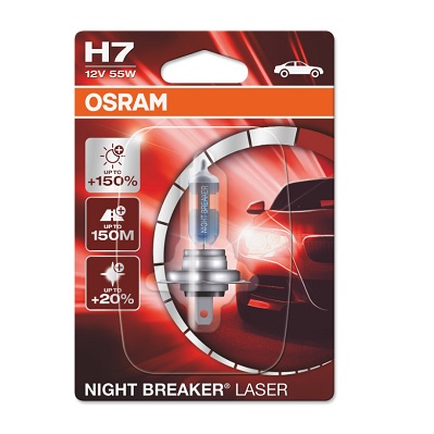 [64210NL-01B] Лампа H7 12V 55W PX26d NIGHT BREAKER LASER NEXT GENERATION (блистер)