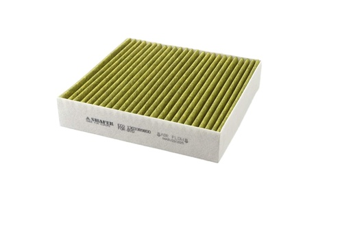 [ECO1303389800] Фільтр салонний BYD Tang, Tang Dm, Dm-1, Rv  (21-) протиалергенний, вугiльний, салатовий папір