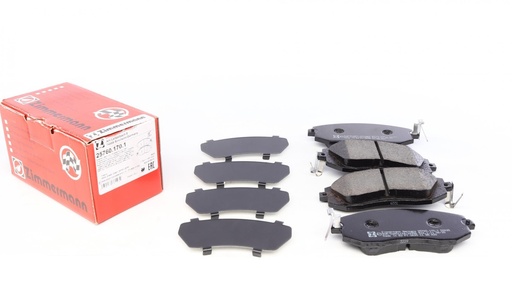 [25760.170.1] Колодки гальмівні (передні) Toyota GT 86/Subaru Forester/Impreza/Legace V/Outback/XV 12- (Sumitomo)