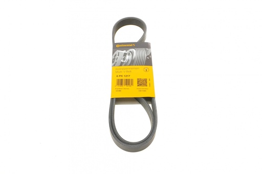 [6 PK 1217] Ремень клиновый 6 PK 1217 Fiat Scudo/Peugeot Expert 2.0MJTD/HDi 07- (+AC)