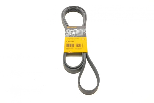 [6 PK 2475] Ремінь генератора Porsche Cayenne 10-/Audi Q7 06-15/VW Touareg 3.0 TDI 04-18