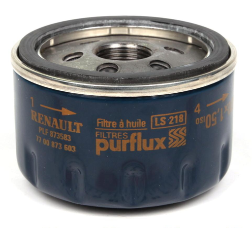 [77 00 274 177] Фільтр масляний Renault Kangoo/Trafic/Opel Vivaro 1.9D/1.5dCi/1.4i/1.6i (50mm) (низький)