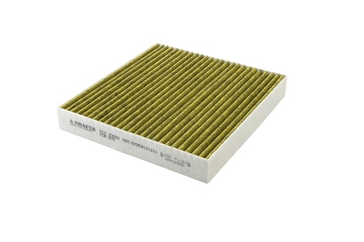 [ECO20060] Фільтр салонний BYD Atto 3, Dolphin, E2, Yuan (19-) протиалергенний, вугiльний, салатовий папір