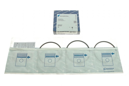 [800017810100] Кольца поршневые 89.7 (+0.7) 2,5-2-3 DB OM601D23/OM603D29