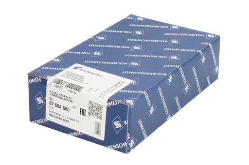 [87 694 600] Вкладыши шатунные стандарт OM 617