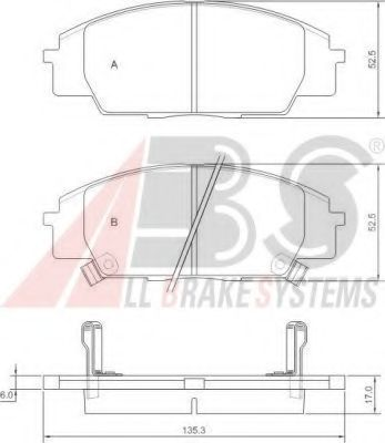 [37174] Гальмівні колодки дискові передн. Honda Civic, S2000, 2,0, 99-12