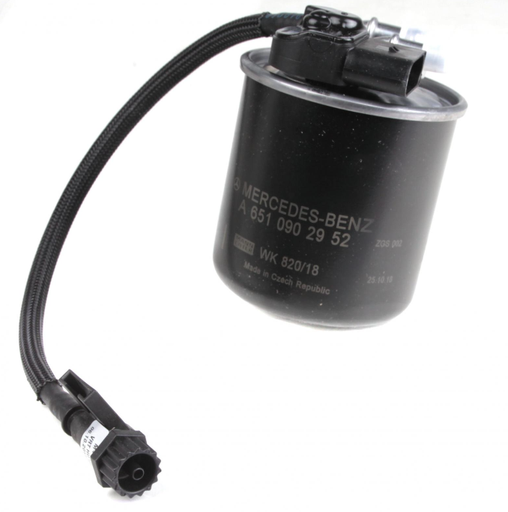[A 651 090 29 52] Топливный фильтр с влагоотделителем (штекер 5 контактов)