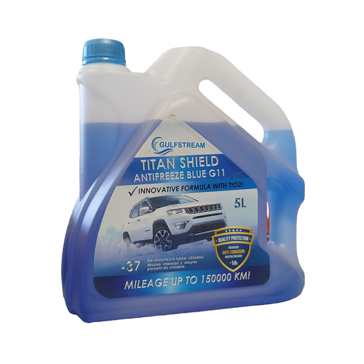 [ANTIFREEZE BLUE G11 5L] Антифриз синий TITAN SHIELD G11 -40°C 5л.