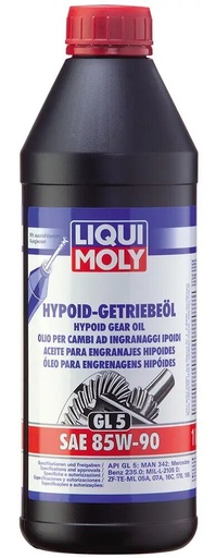 [1035]  Трансмиссионное масло Liqui Moly Hypoid-Getriebeoil 85W-90 1л