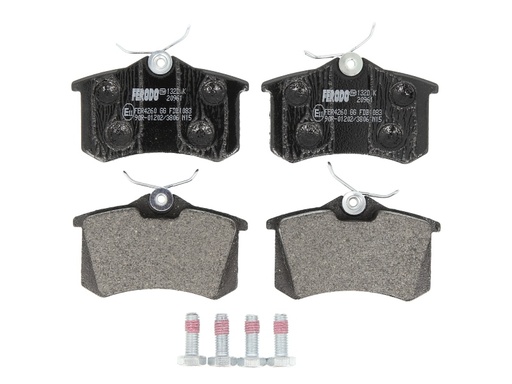 [FDB1083] Колодки тормозные задние VW GOLF/OCTAVIA/AUDI A3 1.8 98-