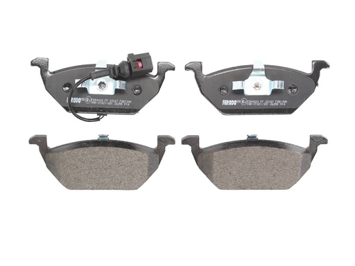 [FDB1398] Комплект гальмівних колодок передн (із замком), AUDI A2, A3; SEAT ALTEA, ALTEA XL, CORDOBA, LEON, TOLEDO II, TOLEDO III; SKODA FABIA I, FABIA I PRAKTIK, FABIA II, OCTAVIA I 09.96-