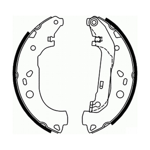 [C0G050ABE] Гальмівна колодка FORD TOURNEO CONNECT, TOURNEO CONNECT V408 NADWOZIE WIELKO, TRANSIT CONNECT, TRANSIT CONNECT V408/MINIVAN 1.0-1.8LPG 06.02-