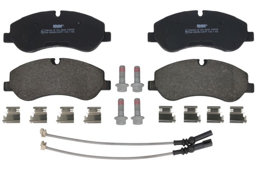 [FVR4909] Комплект гальмівних колодок передн , FORD TRANSIT V363 08.13-