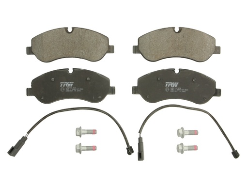 [GDB1967] Тормозные колодки передние + дитчики износа FORD TRANSIT CUSTOM 2012-