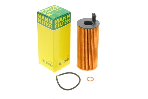 [HU 6004X] Фільтр масляний BMW 3 (E90-E93/F30/F80)/4 (F32)/5 (F10/F18)/7 (F01-F04)/X5 (F15/F85) 10- (N47/N57)