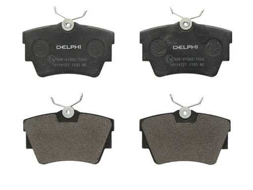 [LP1745] Колодки тормозные (задние) Renault Trafic/Opel Vivaro/Nissan Primastar/Interstar 01-/NV300 16-