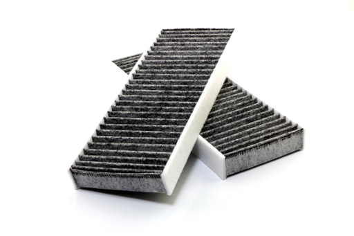 [M110623K] Фильтр салона NISSAN NAVARA 05-, PATHFINDER 05- (2шт.) угольный