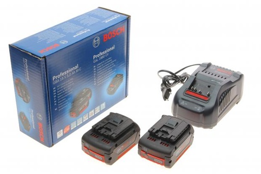 [1600A00B8J] Аккумулятор Professional 18V, 18В, 5Ач, количество батарей: 2шт, Li-Ion, зарядное устройство в комплекте, GAL 1880 CV